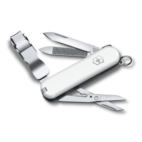 Briceag Victorinox Delemont Nail Clip 580 White 0.6463.7