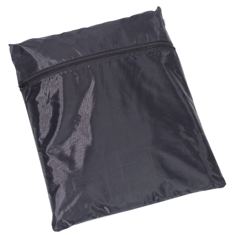 Costum impermeabil MFH XXL cu gluga Negru 08301A