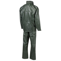 Costum impermeabil MFH M cu gluga Verde 08301B 2