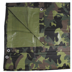 MFH Folie Fund Cort 2X3m Woodland - prelata industriala acoperire 32401A 2