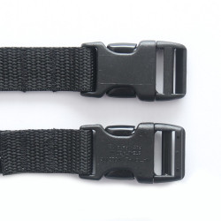 OutyMan Curea / Chinga Compresie ATOM L 146 cm cu Trident si Clema de Fixare Duraflex 20mm Negru OA0110 2