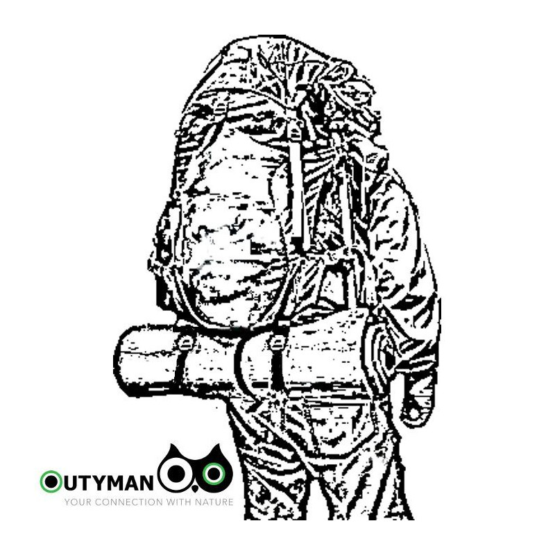 OutyMan Chinga Compresie ATOM L 143 cm cu Catarama si Clema