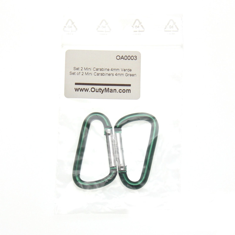 Outyman Set 2 Mini Carabine / carabina 4mm Verzi OA0003
