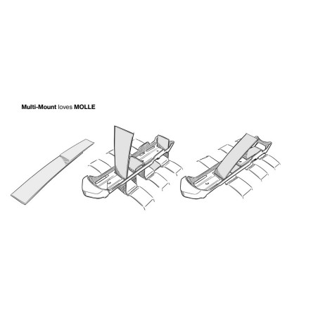 Cutit Mora Kansbol Multi-Mount Orange 13507