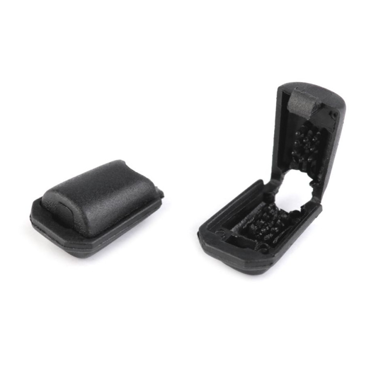 Zip Clip Fermoar Capat Snur PLASTIC CORD END 11X16MM 160060