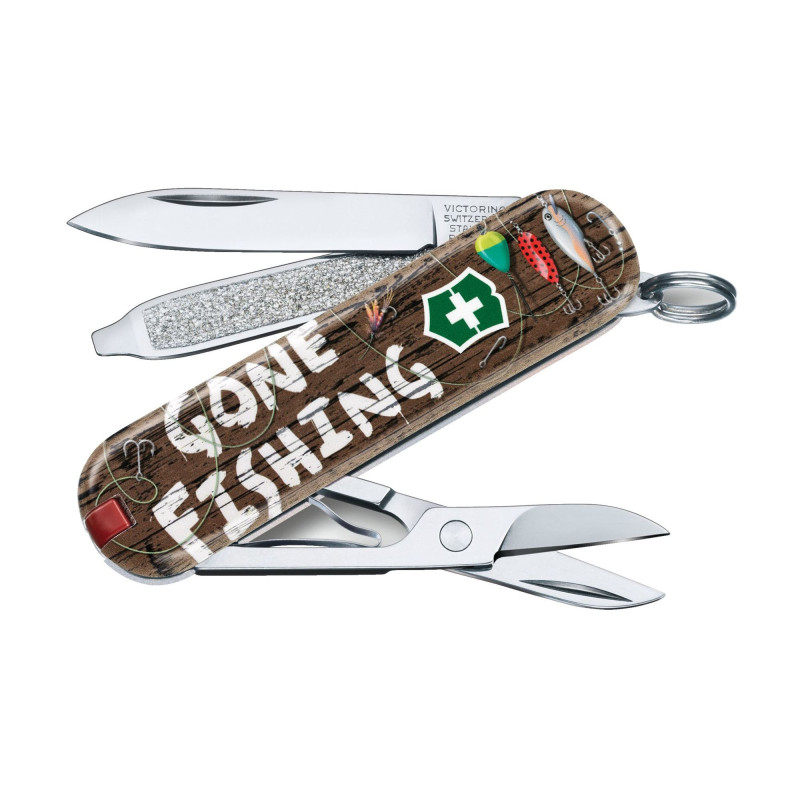 Briceag Victorinox Classic Gone Fishing  0.6223.L2005