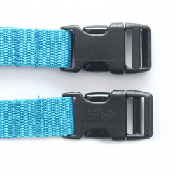 OutyMan Curea / Chinga Compresie Basic S 95 cm cu Trident Duraflex 20mm Blue Turcoaz OA0147 2