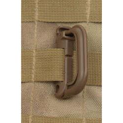Set 2 bucati Carabina, Carabiniere MOLLE 5.5x4x1cm Coyote Tan MFH 27550R 2
