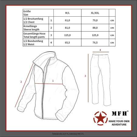 Costum Camuflaj Parka Ghillie Woodland MFH 07733T