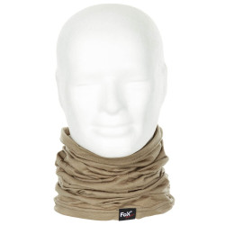 Esarfa Lana "Merino Lite" de tip tub, se poate purta ca si cagula sau fular, 2in1, Adult, Coyote Tan Fox Outdoor 10179R 2