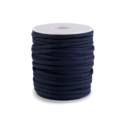 Snur Cordelina Paracord (7x3 fire) 25mx4mm Rezistenta Albastru Inchis 1765 2