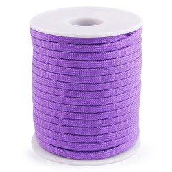 Snur Cordelina Paracord (7x3 fire) 25mx4mm Rezistenta Violet Deschis 5667 2