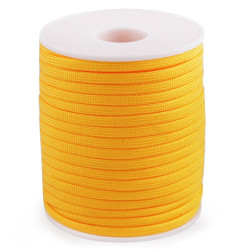Snur Cordelina Paracord (7x3 fire) 25mx4mm Rezistenta Galben 5872 2
