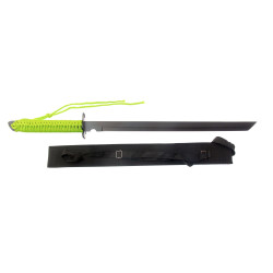Sabie katana, Lungime 68cm cu husa, maner cu sfoara japonez, Albainox 32636 2