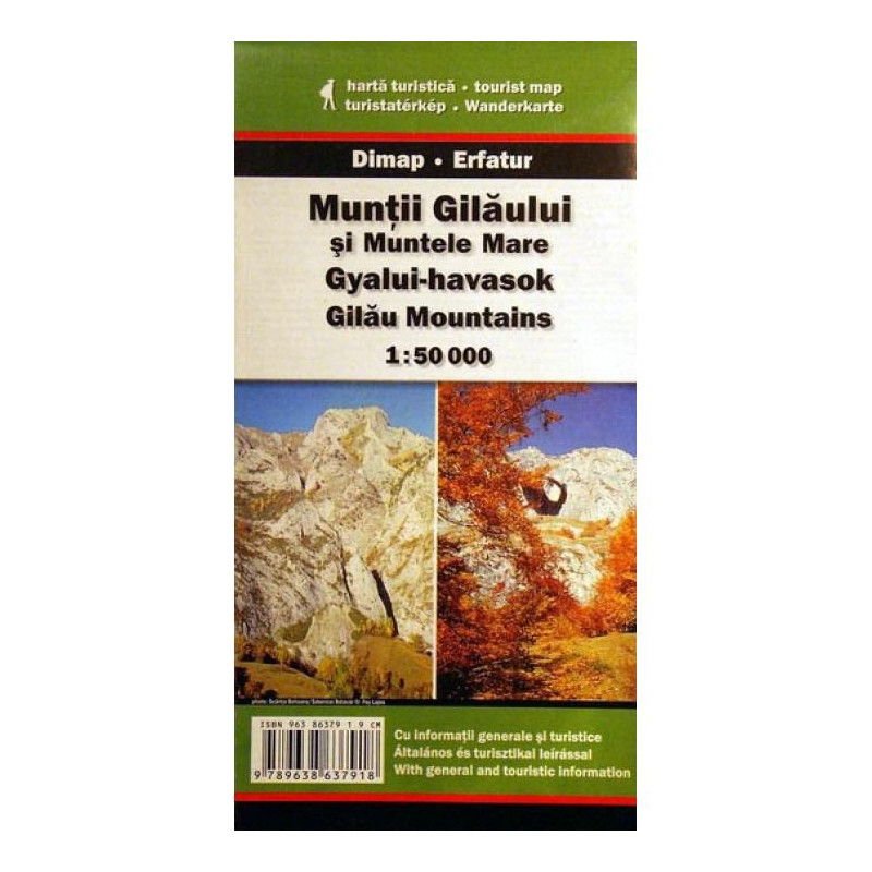 Dimap Harta Turistica Muntii Gilaului si Muntele Mare