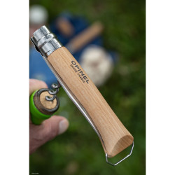Cutit Opinel Nr 10 cu Tirbuson Otel Inox 002578 2