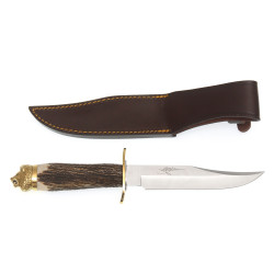 Cutit Cercetas / Vanator Muela, Lama inox 16cm, LION-16BF 2