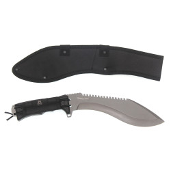 Maceta Tactica Black Elephas, cu sistem SFL, Lama 22.5cm, Titan Coated, cu Teaca K25 32024 2