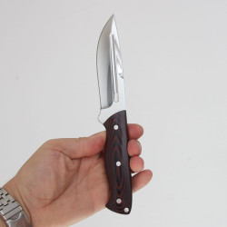 Cutit Cercetas / Vanator Micarta, Lama Inox 12.5cm, Albainox 32770 2