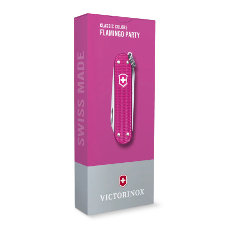 Briceag Victorinox Classic Alox Flamingo Party 0.6221.251G