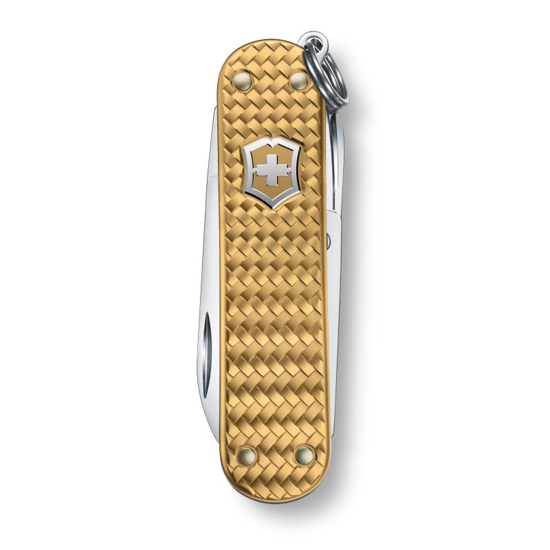 Briceag Victorinox Classic SD Precious Alox Brass Gold 0.6221.408G