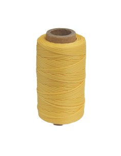 Ata de cusut piele, cerata, poliester, 50m, 1 mm, Galben, NO12 Outyman OA0265