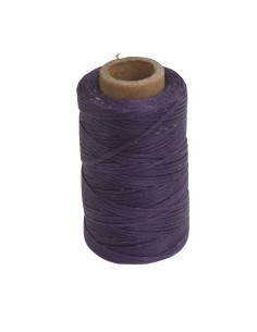 Ata de cusut piele, cerata, poliester, 50m, 1 mm, Mov, NO39 Outyman OA0276