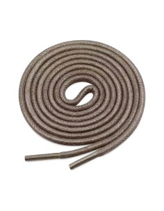 Sireturi Outyman Rotunde Cerate pentru incaltaminte eleganta sau sport, Inguste, 3mm, 100cm, Maro, OA0309