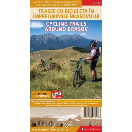 Schubert & Franzke Harta Trasee Cicloturistice in imprejurimile Brasovului MB03