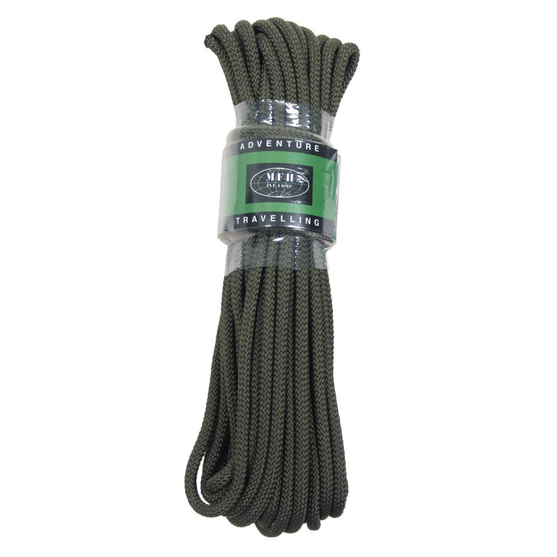 Coarda Utilitara Rezistenta 15mx7mm Verde MFH 27503B