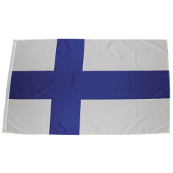 MFH Drapelul / Steagul "Finland" Finlanda Finlandei 90X150cm 35103S