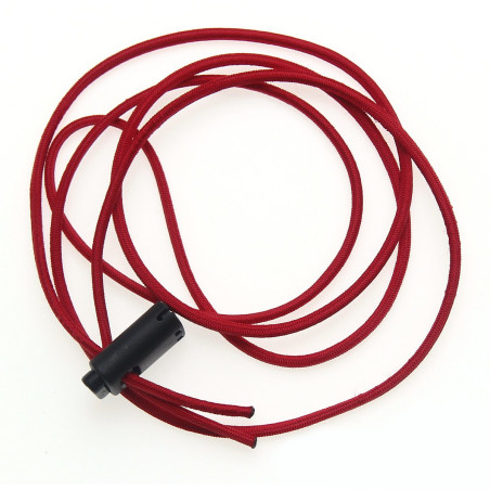 Outyman Cordelina Elastica Rosie de 120cm cu opritor Duraflex OA0071