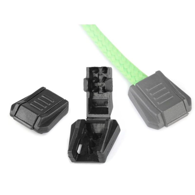 Zip Clip Fermoar Capat Snur Plastic Cord End 18X18mm 160061