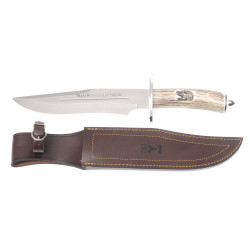 Cutit Cercetas / Vanator, Lama Otel Inox 23cm Muela Magnum-23