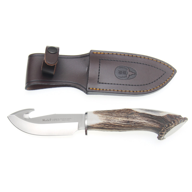 Cutit Cercetas / Vanator / Jupuit, Lama Inox 11cm, Muela VIPER-11S