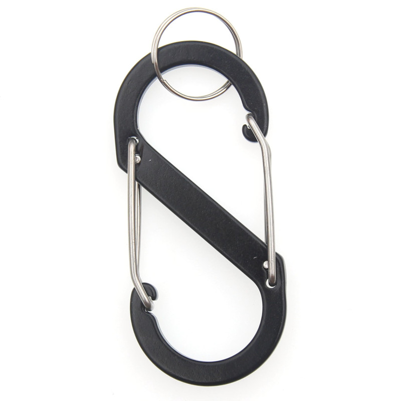 Albainox Carabina Dubla cu inel 6mm Neagra 8.8x4cm 09868