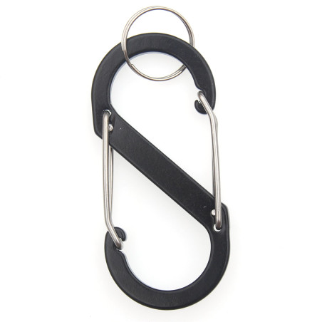 Albainox Carabina Dubla cu inel 6mm Neagra 8.8x4cm 09868