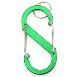 Albainox Carabina Dubla cu inel 6mm Verde 8.8x4cm 09868