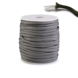 Snur Cordelina Paracord (7x3 fire) 25mx4mm Rezistenta Gri 1772