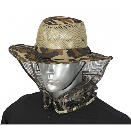 Palarie Vanator / Pescar Maro Camuflaj - Marime Universala Albainox 30571