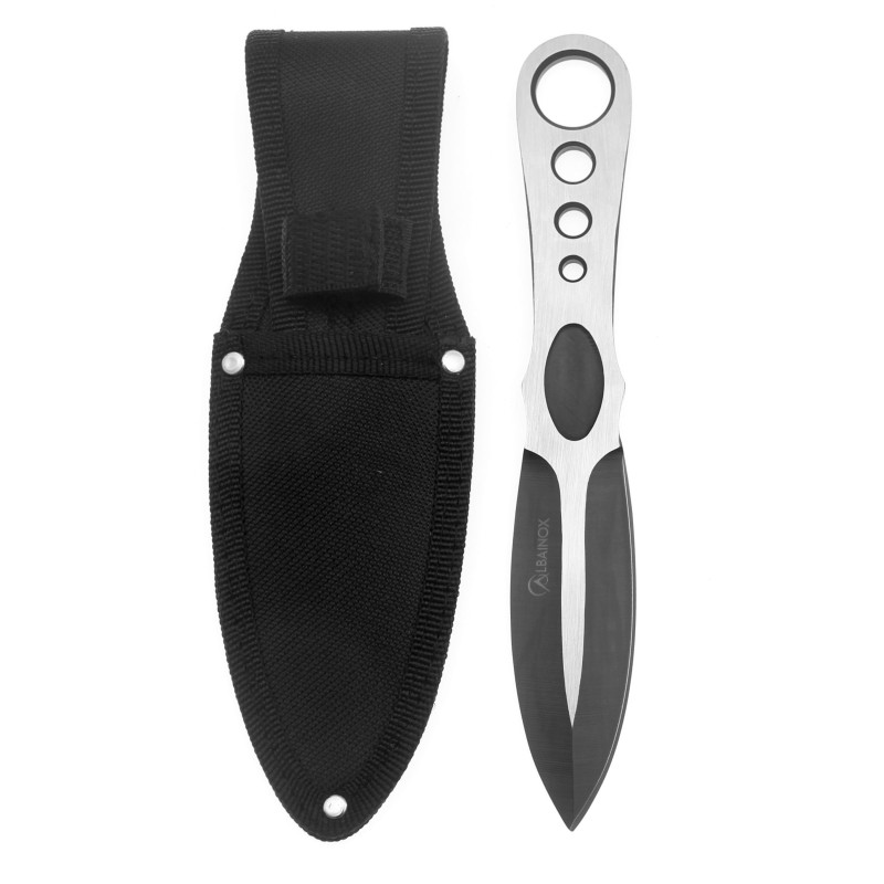 Cutit Pentru Aruncat 19cm cu husa Albainox 31731