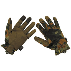 Manusi tactice BW Camo cu degete tactile Marime XXL MFH 15790V