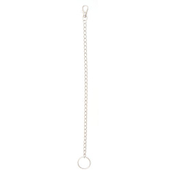 Lant cu inel si Snaphook 37cm Albainox 33040