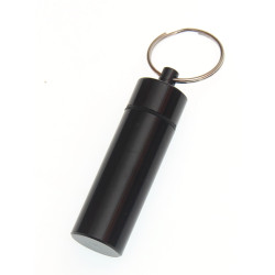 Cutie aluminiu etansa negru chibrituri Albainox 09900