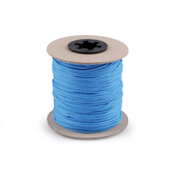 Snur poliester 100m PES ?1,5mm Albastru 4562