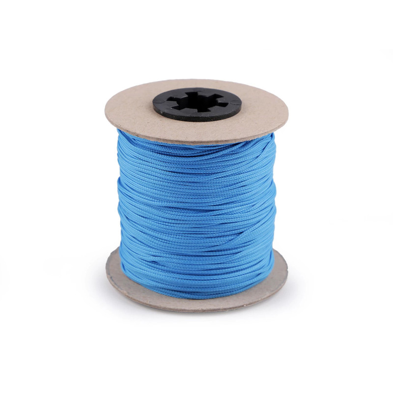 Snur poliester 100m PES ?1,5mm Albastru 4562