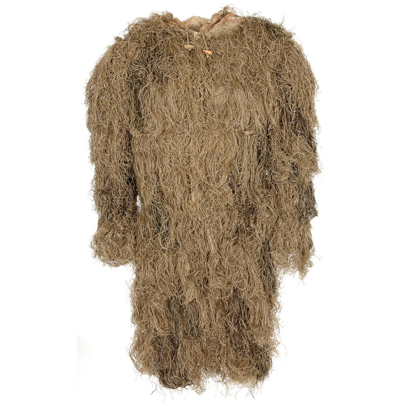 Costum Camuflaj cu gluga Parka Ghillie Desert MFH Marime: XL/XXL 07733Z