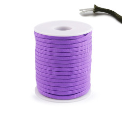 Snur Cordelina Paracord (7x3 fire) 25mx4mm Rezistenta Violet Deschis 5667