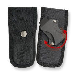 Teaca / Husa rotativa pentru cutit sau briceag,  Barbaric 34080, Universal Nylon 12.5 x 4 x 2 cm
