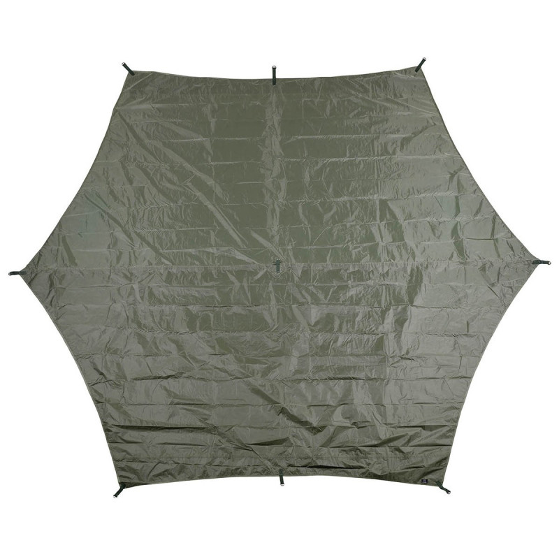 Prelata Fas, Plane, "Hexagon-Tarp", 340 x 310 cm, Oliv MFH 32418B